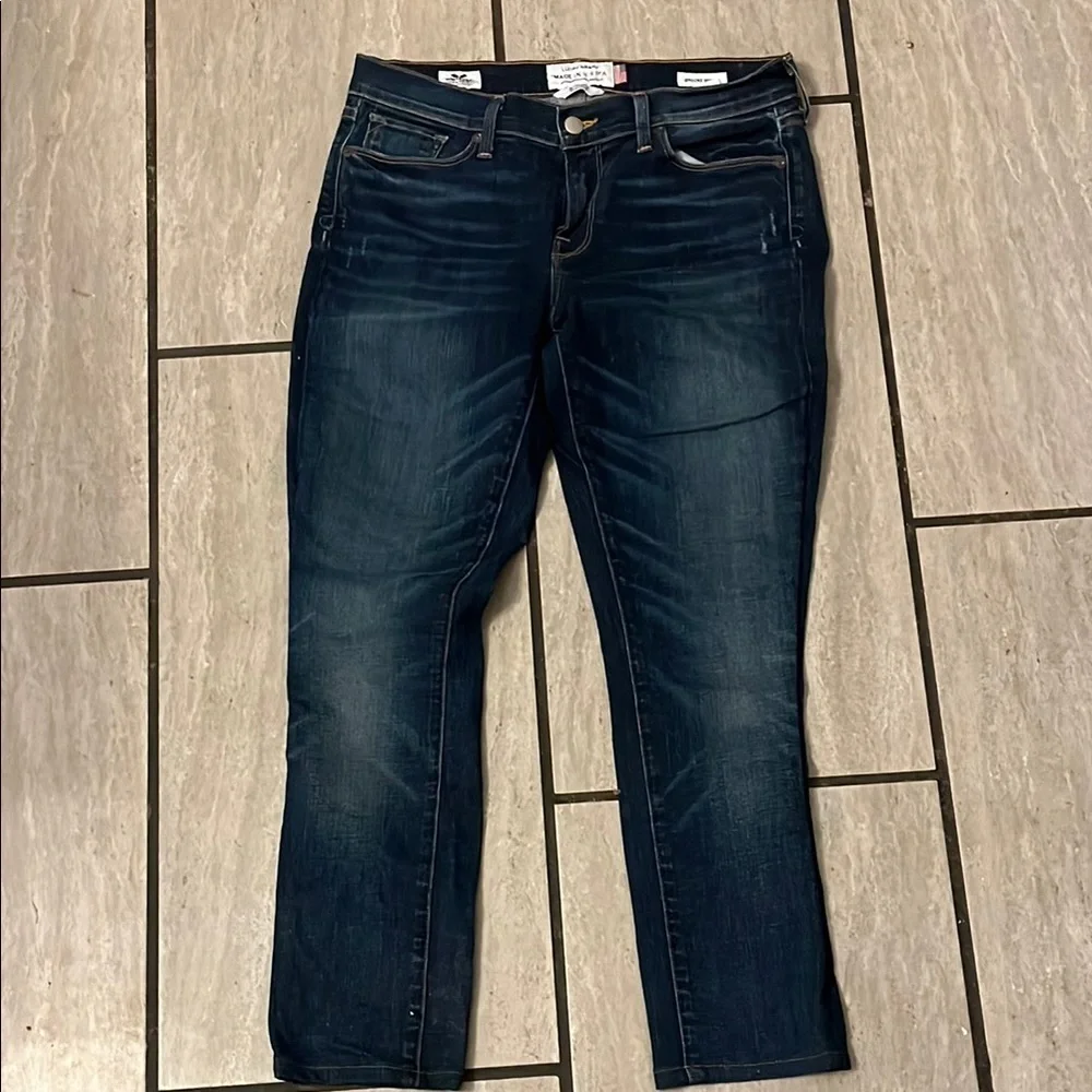 Lucky Brand Dark Wash Ankle & Cropped Jeans Sz 28